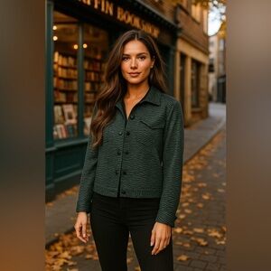 Vintage David Paul Zebra Jacket Scandi Quiet Luxury London Fall Capsule Wardrobe